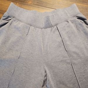 Cuddl Duds joggers with center Front pin tucks
